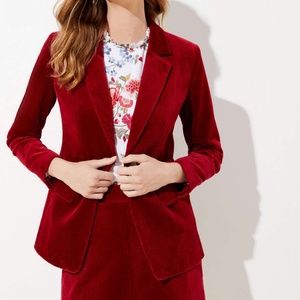 NWOT Ann Taylor Loft Corduroy Blazer
